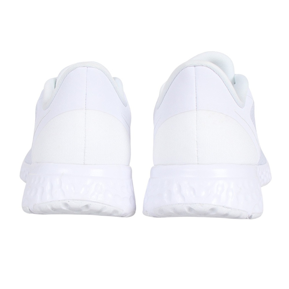 ナイキ（NIKE）（レディース）スポーツシューズ レボリューション 5 BQ3207-104SP20 白 ランニング マラソン