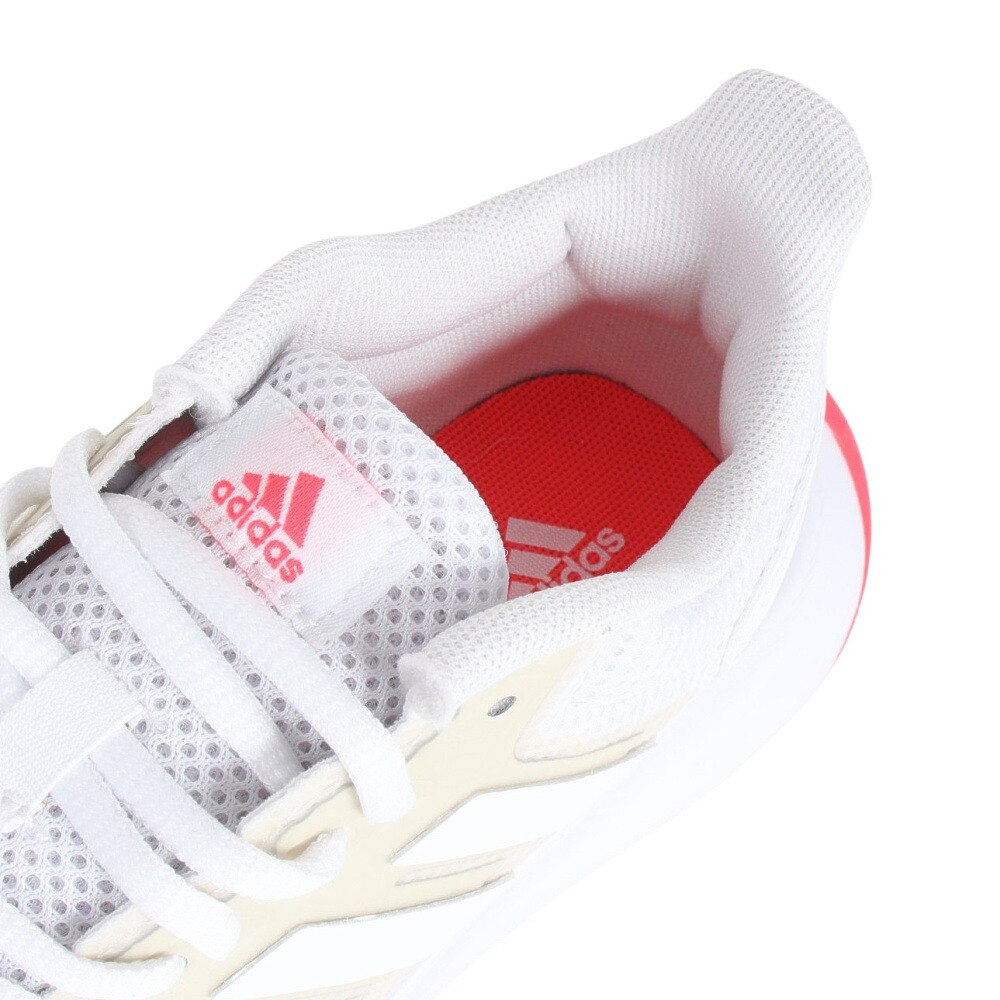 アディダス ADIDAS 白色 ホワイト スニーカー 【 ADRIA NOAH WHITE DARK BLUE CORE GOLD METALLIC 】