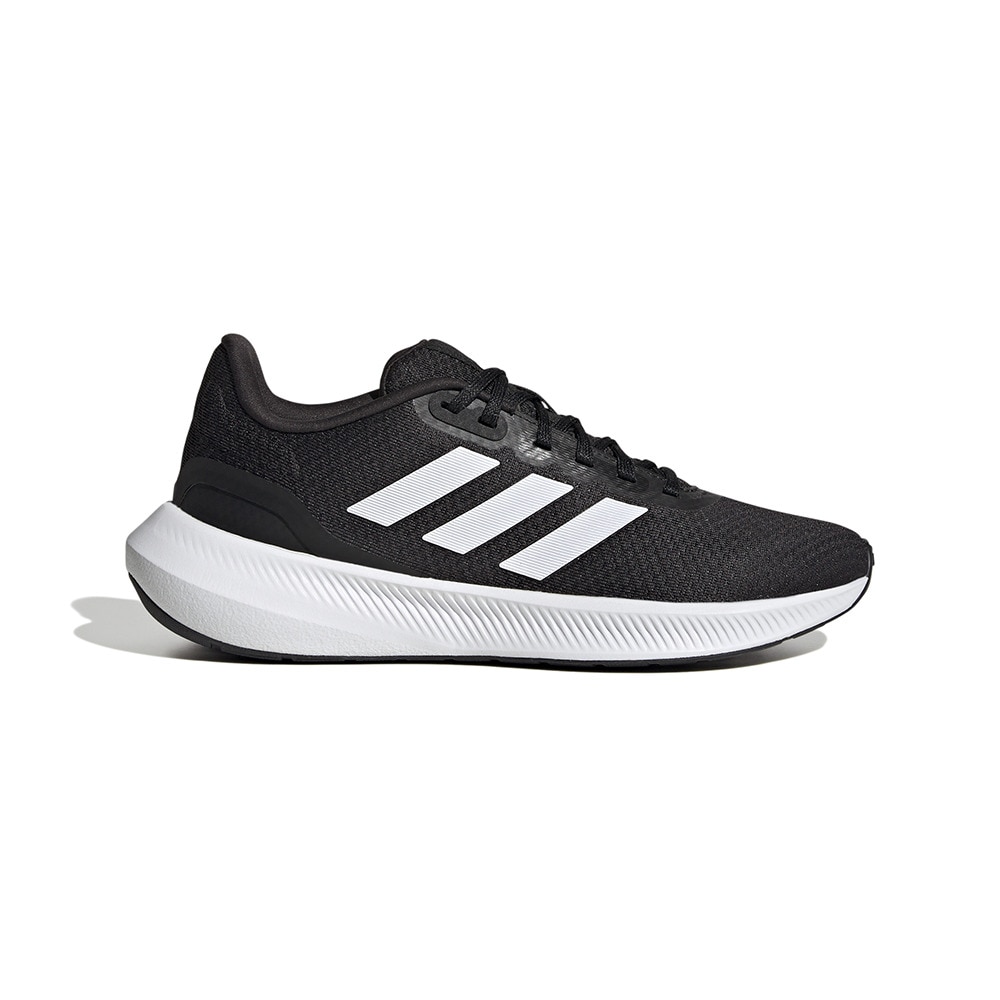 アディダス（adidas）（レディース）ランニングシューズ ランファルコン 3 ブラック HP7556 スニーカー トレーニング ランニング ウォーキング 安定性