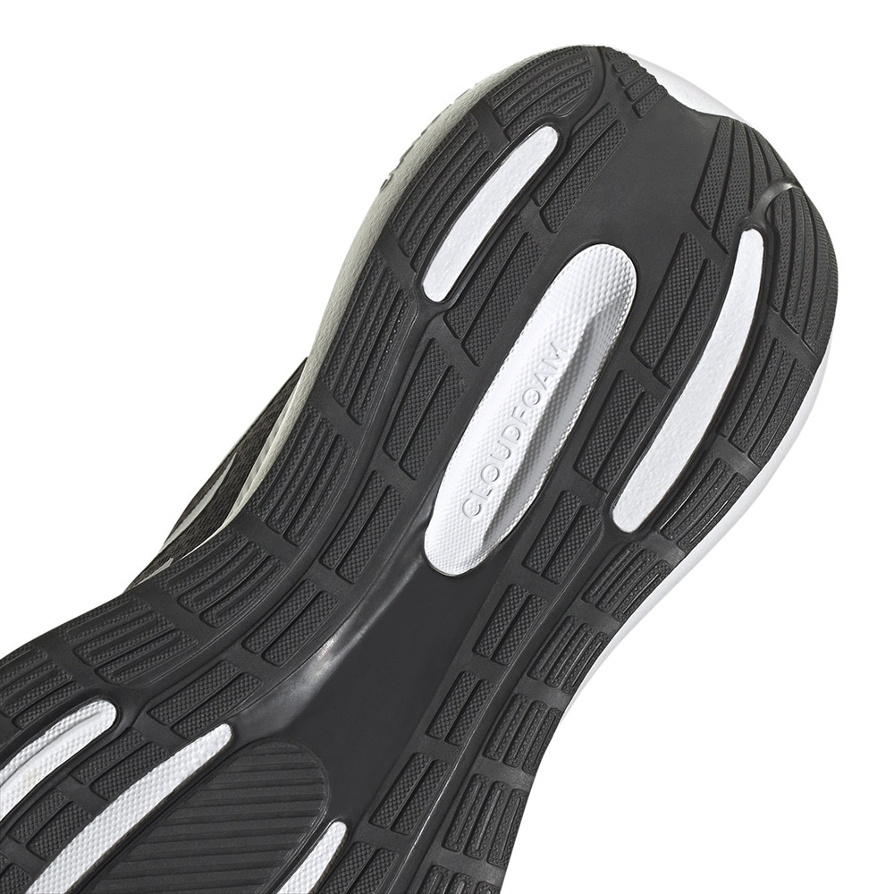 アディダス（adidas）（レディース）ランニングシューズ ランファルコン 3 ブラック HP7556 スニーカー トレーニング ランニング ウォーキング 安定性
