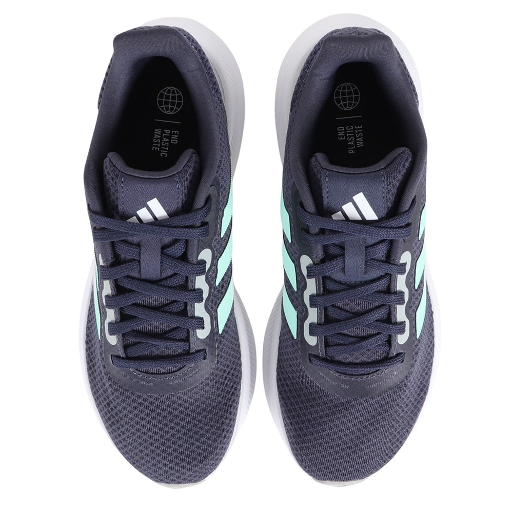 アディダス（adidas）（レディース）ランニング シューズ ランファルコン 3 ブラック HP7562 スニーカー スポーツ トレーニング ジョキング