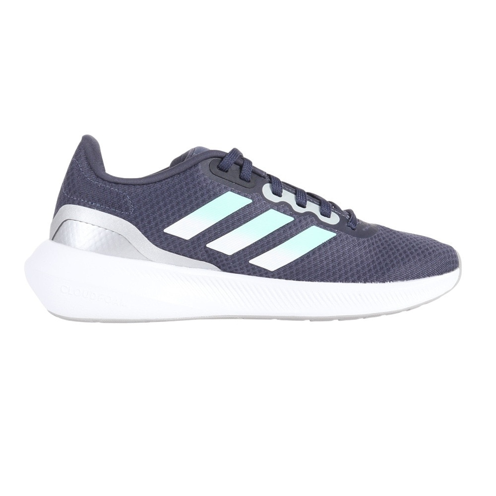 アディダス（adidas）（レディース）ランニング シューズ ランファルコン 3 ブラック HP7562 スニーカー スポーツ トレーニング ジョキング