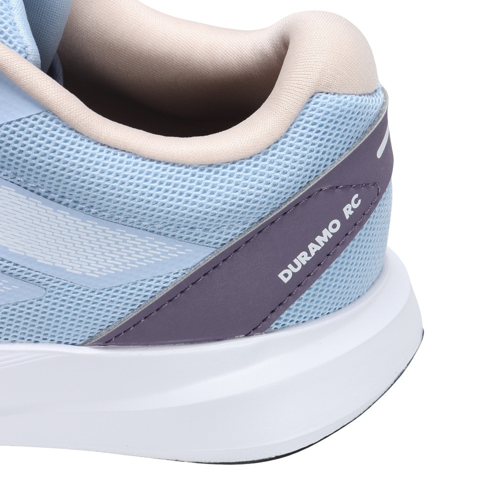 アディダス（adidas）（レディース）スポーツ シューズ デュラモRC W ライラック ID2706 スニーカー ランニング トレーニング 軽量 部活 通学 運動 リサイクル