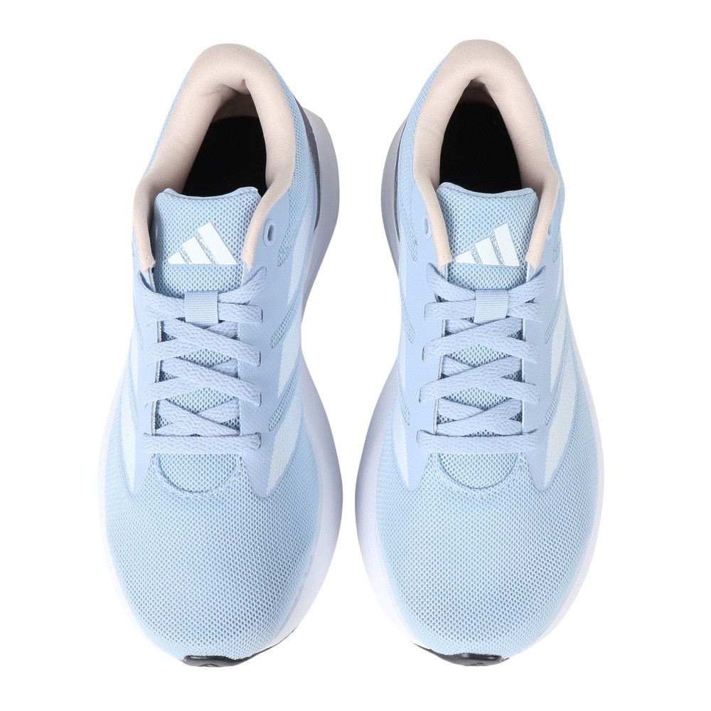 アディダス（adidas）（レディース）スポーツ シューズ デュラモRC W ライラック ID2706 スニーカー ランニング トレーニング 軽量 部活 通学 運動 リサイクル