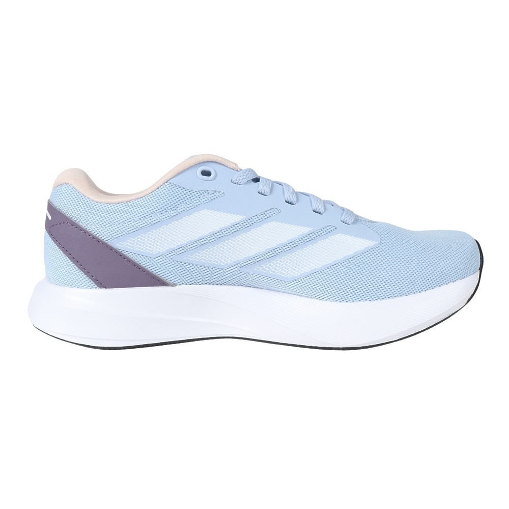 アディダス（adidas）（レディース）スポーツ シューズ デュラモRC W ライラック ID2706 スニーカー ランニング トレーニング 軽量 部活 通学 運動 リサイクル