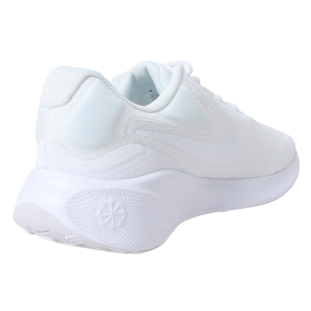 ナイキ（NIKE）（レディース）スポーツ シューズ レボリューション7 ホワイト FB2208-100 スニーカー ランニング クッション性 学校 部活 登校 通学 運動