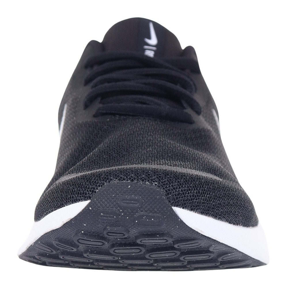ナイキ（NIKE）（レディース）スポーツ シューズ レボリューション7ワイド ブラック ホワイト FZ6829-001 スニーカー クッション性 学校 部活 登校 通学 運動