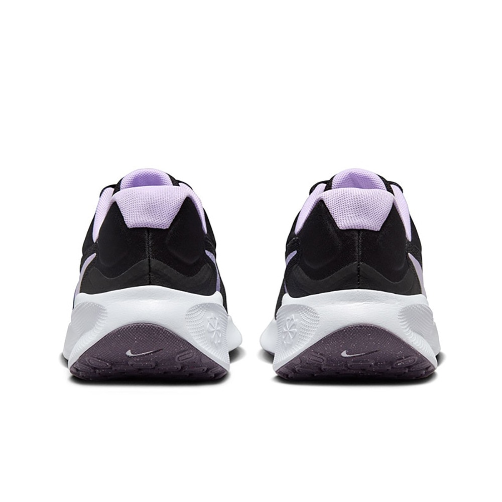 ナイキ（NIKE）（レディース）スポーツ シューズ レボリューション7 ブラック パープル FB2208-009 スニーカー ランニング クッション性 学校 部活 通学