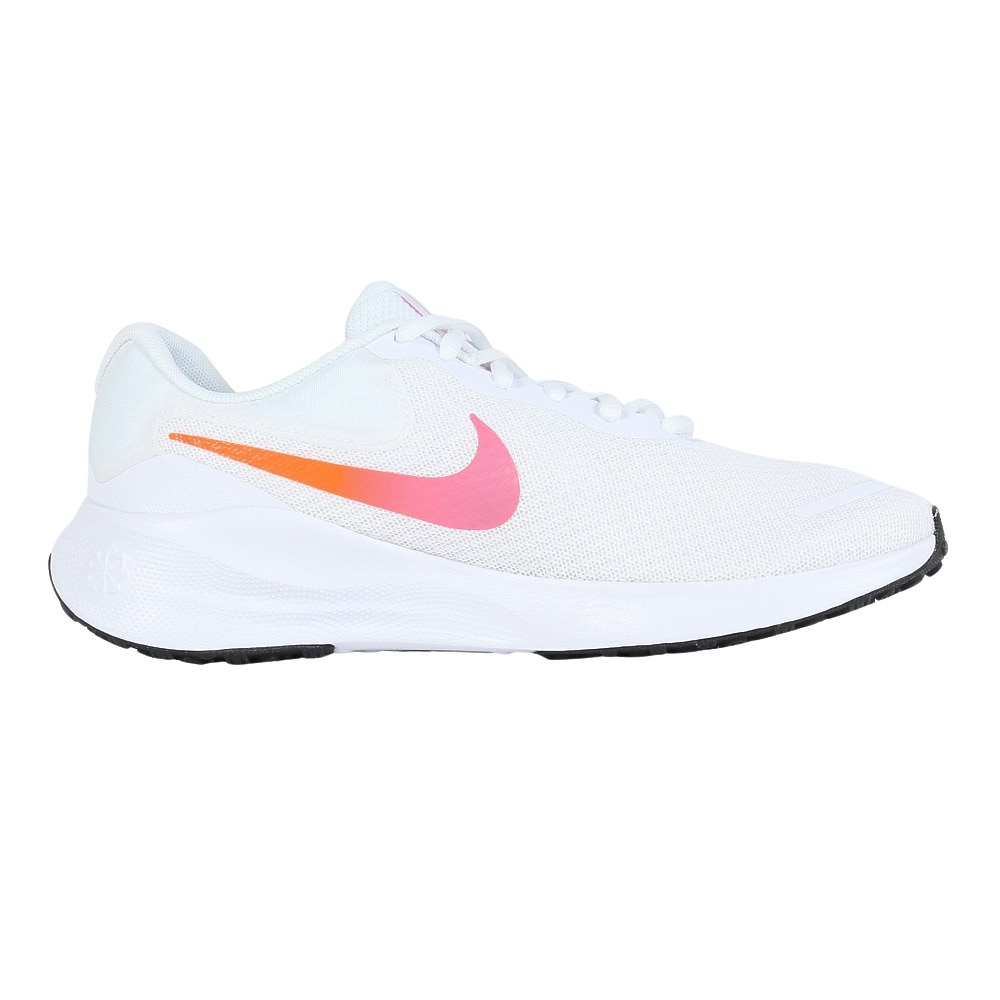 ナイキ（NIKE）（レディース）スポーツシューズ レボリューション 7 ホワイト FB2208-104 スニーカー ランニングシューズ