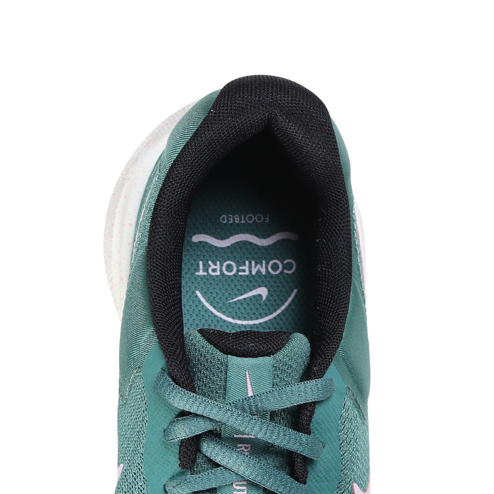 ナイキ（NIKE）（レディース）スポーツシューズ レボリューション 7 グリーン FB2208-301 スニーカー ランニングシューズ 靴