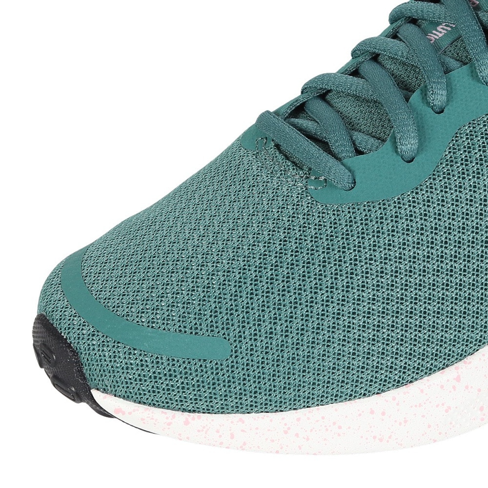 ナイキ（NIKE）（レディース）スポーツシューズ レボリューション 7 グリーン FB2208-301 スニーカー ランニングシューズ 靴