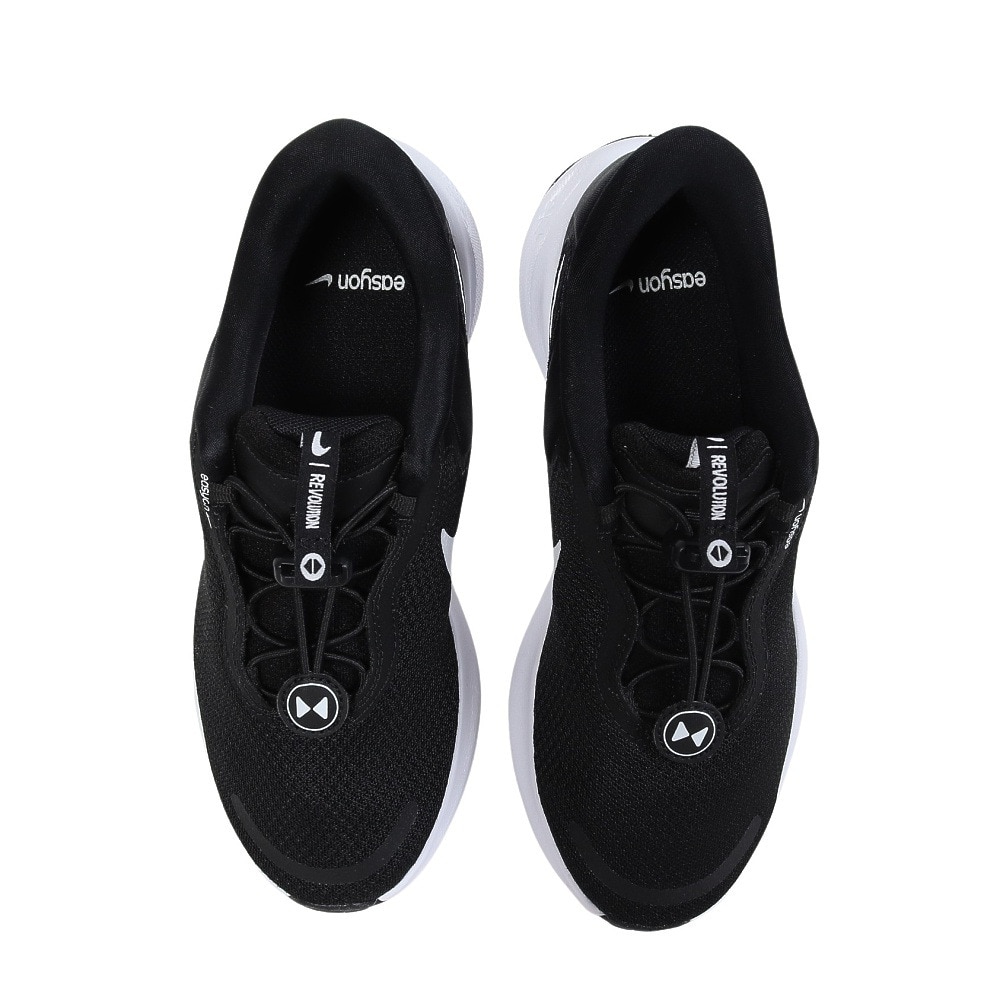 ナイキ（NIKE）（レディース）ランニングシューズ レボリューション 7 イージーオン ブラック FN7999-001 スニーカー スポーツシューズ