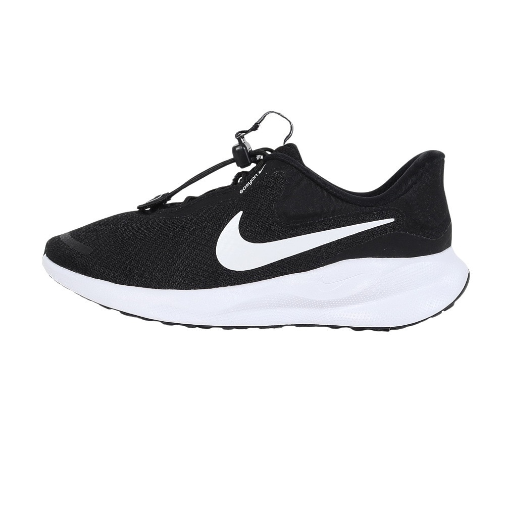 ナイキ（NIKE）（レディース）ランニングシューズ レボリューション 7 イージーオン ブラック FN7999-001 スニーカー スポーツシューズ