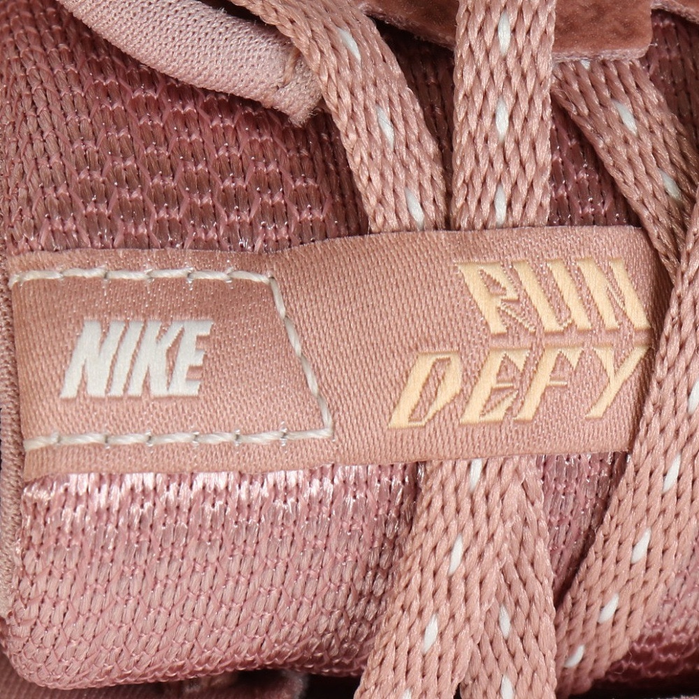 ナイキ（NIKE）（レディース）ランニングシューズ ジョギングシューズ  ラン デファイ サーモンピンク HM9593-601 クッション性 安定性 通気性