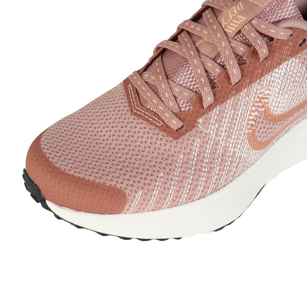 ナイキ（NIKE）（レディース）ランニングシューズ ジョギングシューズ  ラン デファイ サーモンピンク HM9593-601 クッション性 安定性 通気性