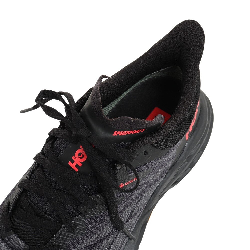 ホカ（HOKA）（レディース）ランニングシューズ スピードゴート 5 GTX レギュラー 1127913-BBLC スニーカー トレイラン 防水 雨天 雨 厚底 山登道