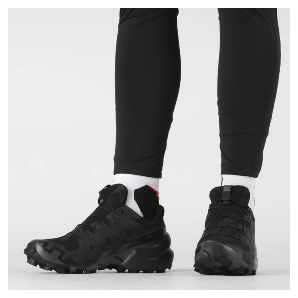 サロモン（SALOMON）（レディース）スピードクロス SPEEDCROSS 6 GORE-TEX ブラック L41743400 レディース スニーカー シューズ 防水
