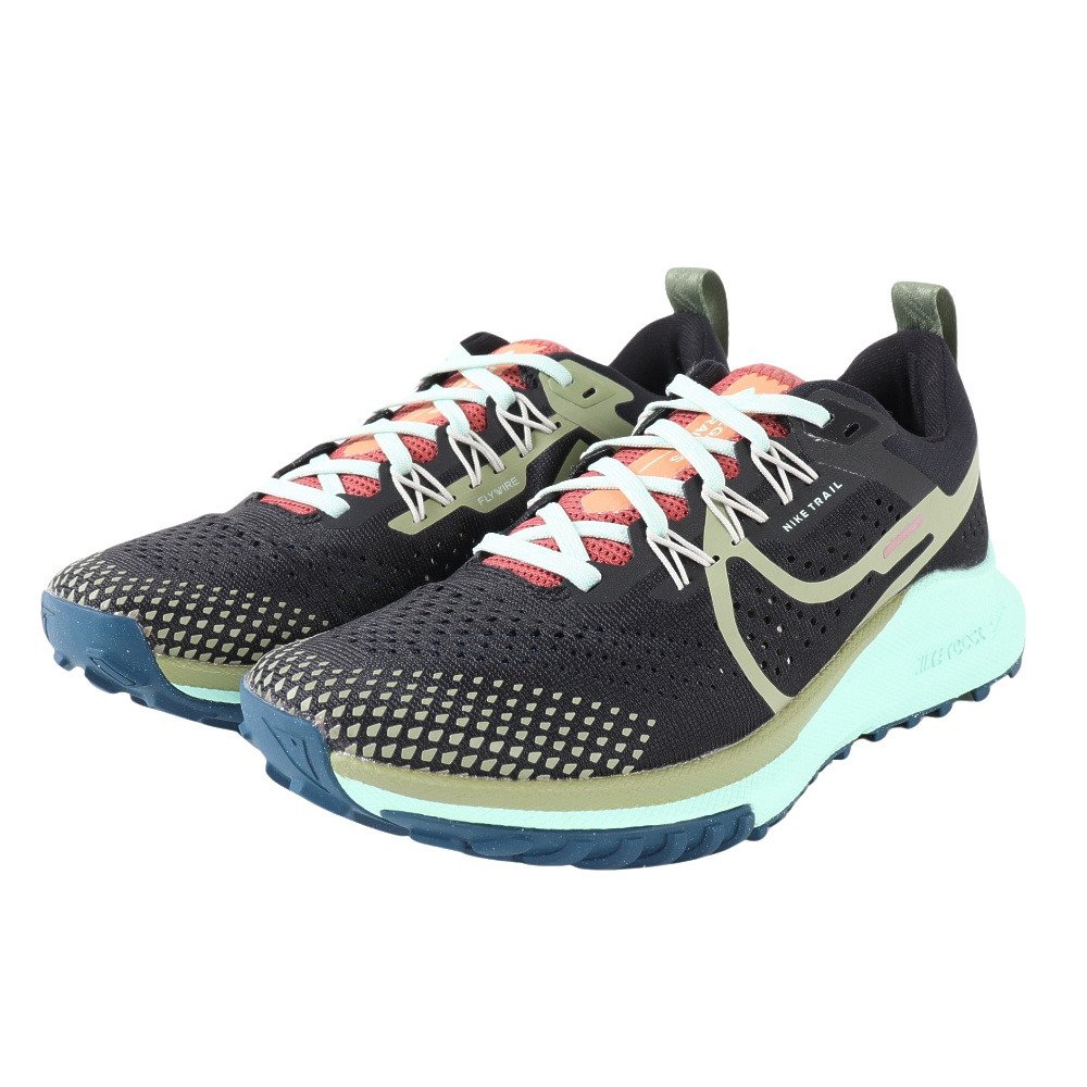 ナイキ ナイキ Nike レディース ランニングシューズ 黒 レディース リアクト ペガサス トレイル 4 ブラック Dj6159 004 シューズ トレランシューズ 運動靴 スポーツ用品はスーパースポーツゼビオ