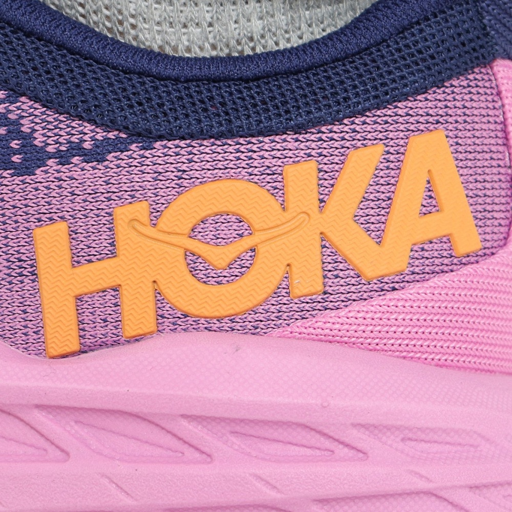 ホカ（HOKA）（レディース）ランニングシューズ スピードゴート 5 ネイビー ピンク 1123158-BBCY スニーカー トレイラン 軽量 厚底 山登道