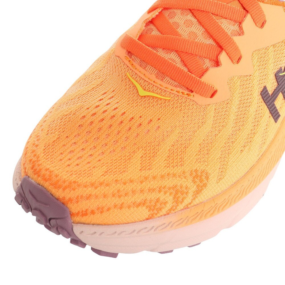 ホカ（HOKA）（レディース）ランニングシューズ チャレンジャー 7 オレンジ 1134498-MOVO スニーカー トレイル ジョギング 軽量 厚底 登山道