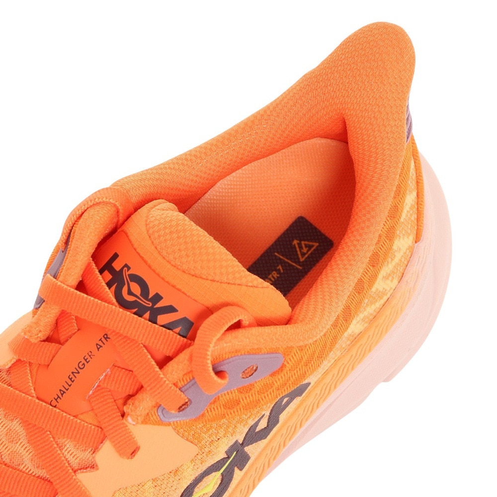 ホカ（HOKA）（レディース）ランニングシューズ チャレンジャー 7 レギュラー オレンジ 1134498-MOVO スニーカー トレイル ジョギング 軽量 厚底 登山道