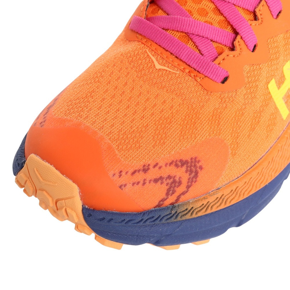 ホカ（HOKA）（レディース）ランニングシューズ チャレンジャー 7 レギュラー GTX オレンジ 1134502-VOPY スニーカー トレイル 防水 軽量 厚底 登山道