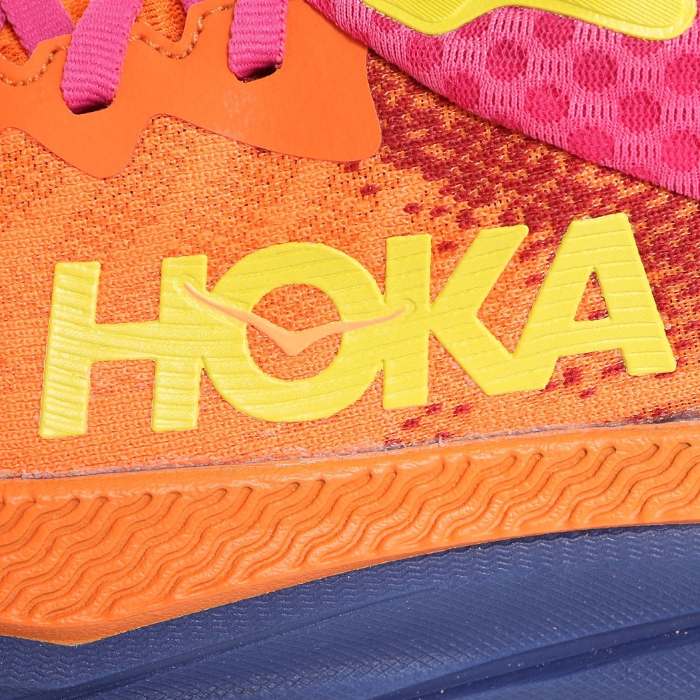 ホカ（HOKA）（レディース）ランニングシューズ チャレンジャー 7 レギュラー GTX オレンジ 1134502-VOPY スニーカー トレイル 防水 軽量 厚底 登山道