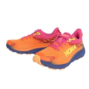 ホカ（HOKA）（レディース）ランニングシューズ チャレンジャー 7 GTX オレンジ 1134502-VOPY スニーカー トレイル 防水 軽量 厚底 登山道