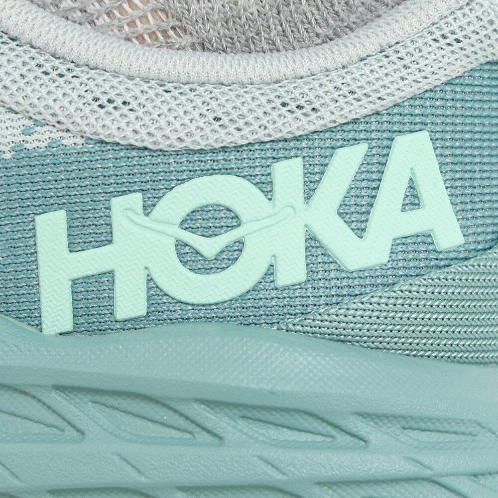 ホカ（HOKA）（レディース）ランニングシューズ スピードゴート 5 レギュラー グレー イエロー 1123158-MTLL スニーカー トレイラン 軽量 厚底 山登道