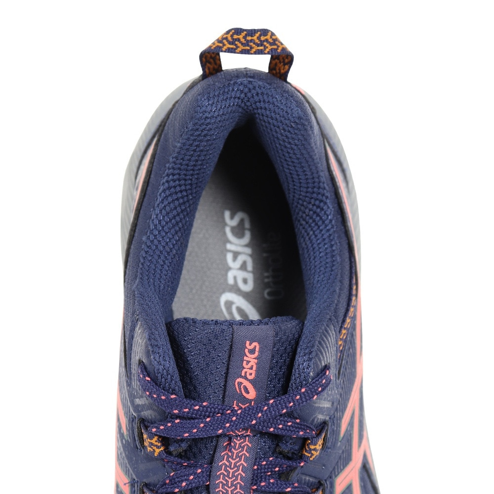 アシックス（ASICS）（レディース）ランニングシューズ ゲル ベンチャー 9 WIDE ネイビー 1012B314.400 スニーカー トレイルラン クッション 軽量