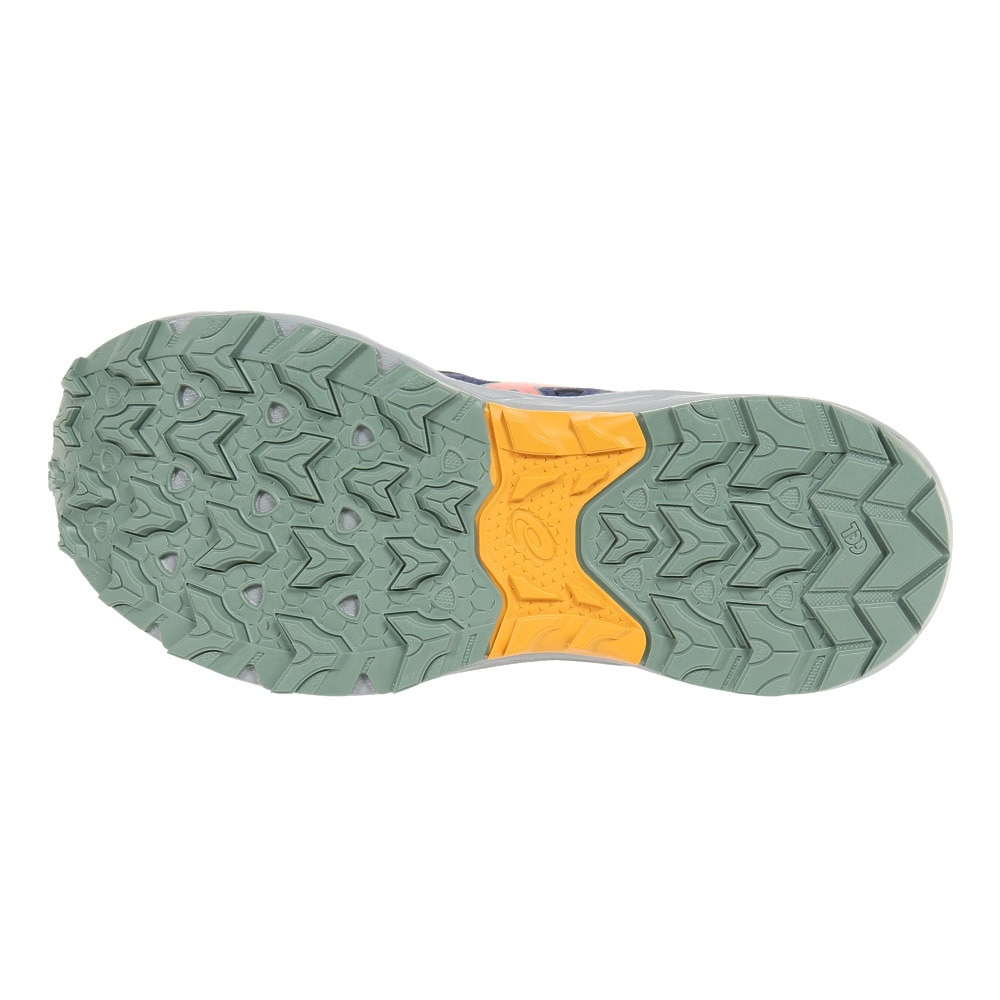 アシックス（ASICS）（レディース）ランニングシューズ ゲル ベンチャー 9 WIDE ネイビー 1012B314.400 スニーカー トレイルラン クッション 軽量