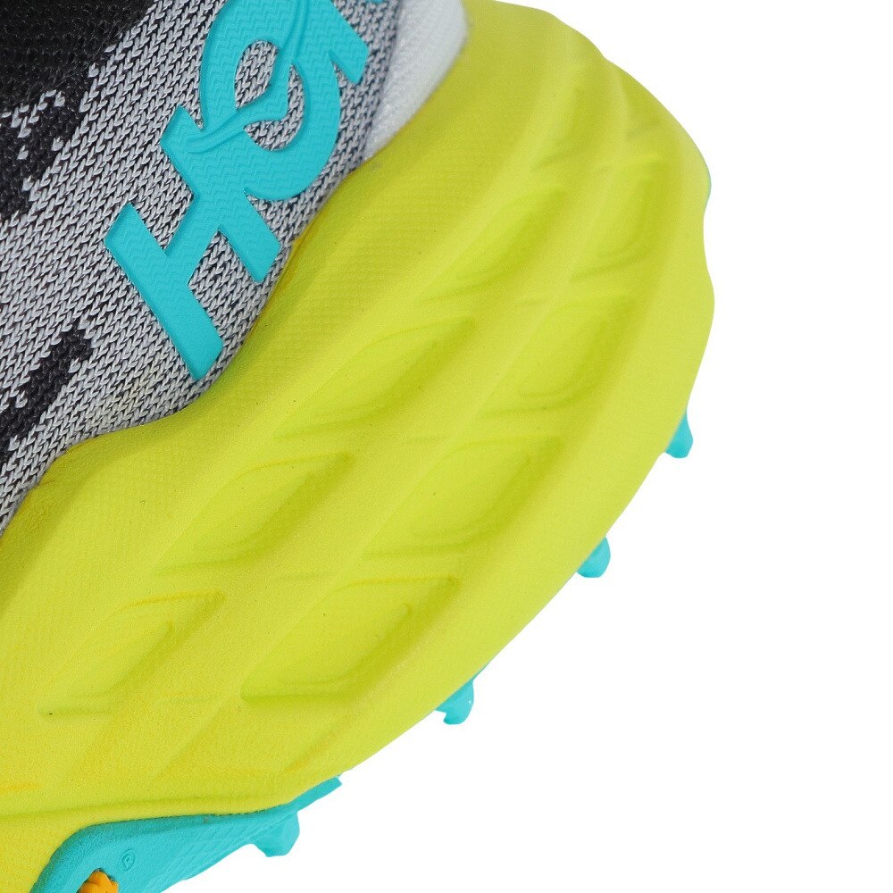 ホカ（HOKA）（レディース）ランニング シューズ スピードゴート5 レギュラー ブラック イエロー 1123158-BEPR スニーカー トレイル クッション性 軽量