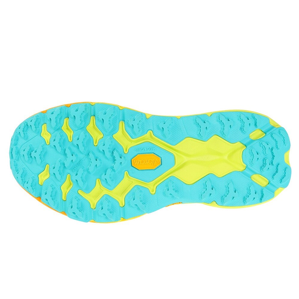 ホカ（HOKA）（レディース）ランニング シューズ スピードゴート5 レギュラー ブラック イエロー 1123158-BEPR スニーカー トレイル クッション性 軽量
