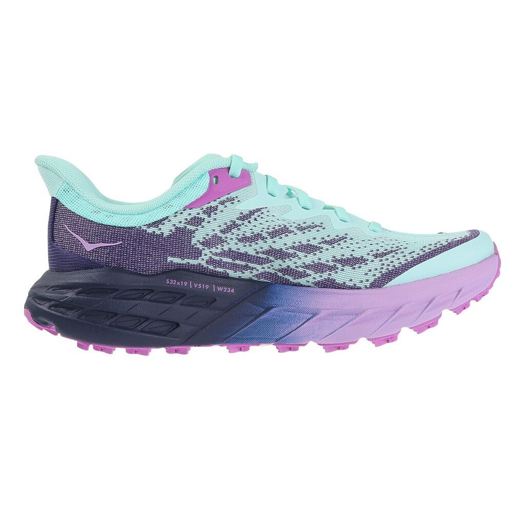 ホカ（HOKA）（レディース）ランニングシューズ スピードゴート5 ライラック レギュラー 1123158-SONS スニーカー トレイルラン 厚底 登山道