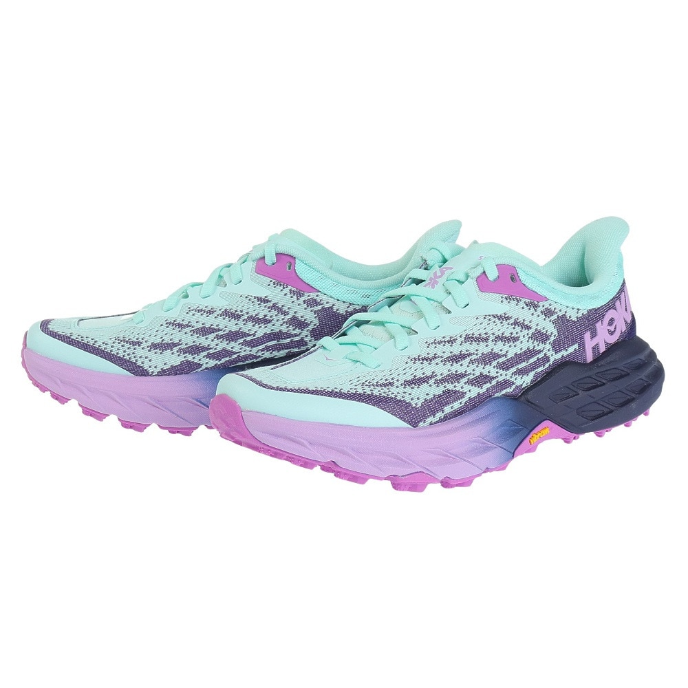 ホカ（HOKA）（レディース）ランニングシューズ スピードゴート5 ライラック レギュラー 1123158-SONS スニーカー トレイルラン 厚底 登山道