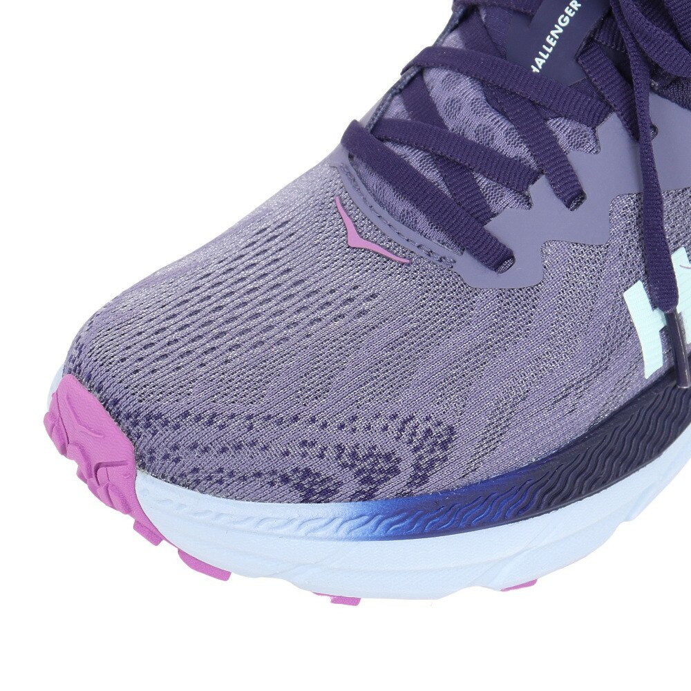 ホカ（HOKA）（レディース）ランニングシューズ チャレンジャー7 レギュラー パープル 1134498-MNSK スニーカー トレイルラン 厚底 軽量 クッション性