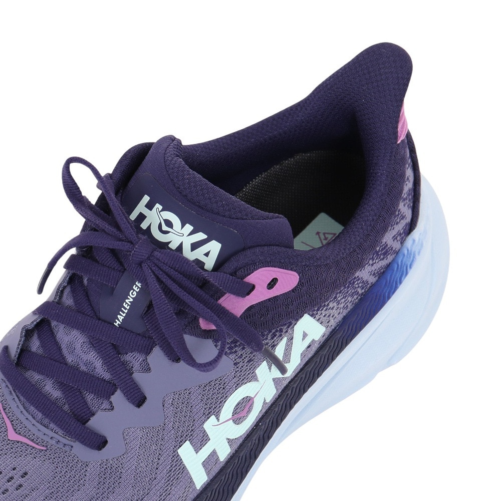 ホカ（HOKA）（レディース）ランニングシューズ チャレンジャー7 パープル 1134498-MNSK スニーカー トレイルラン 厚底 軽量 クッション性