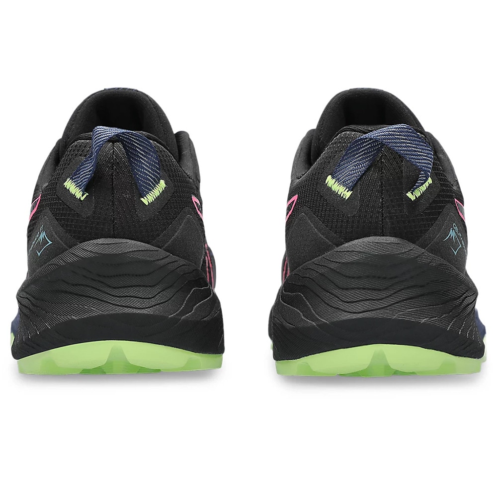 アシックス（ASICS）（レディース）ランニングシューズ ゲル トラブーコ 11 GTX ブラック ピンク 1012B425.003 スニーカー トレイルラン 防水 軽量 安定性