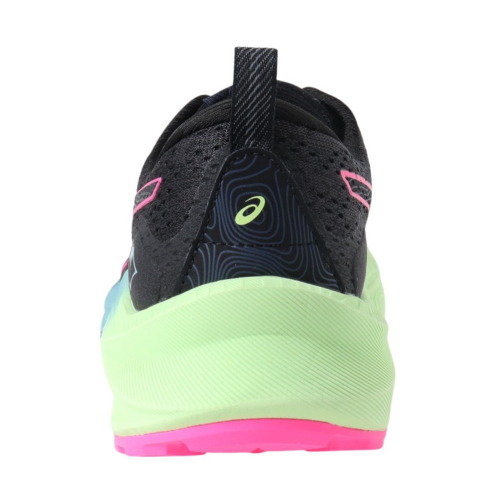 アシックス（ASICS）（レディース）ランニング シューズ トラブーコマックス 2 ブラック ピンク 1012B426.002 スニーカー トレイルラン 軽量 クッション性 