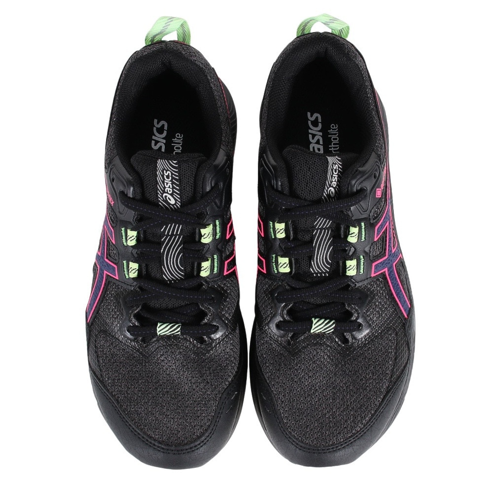 アシックス（ASICS）（レディース）ランニングシューズ ゲル ソノマ 7 GTX グレー ネイビー 1012B414.020 スニーカー トレイルラン オフオード 防水 耐久性