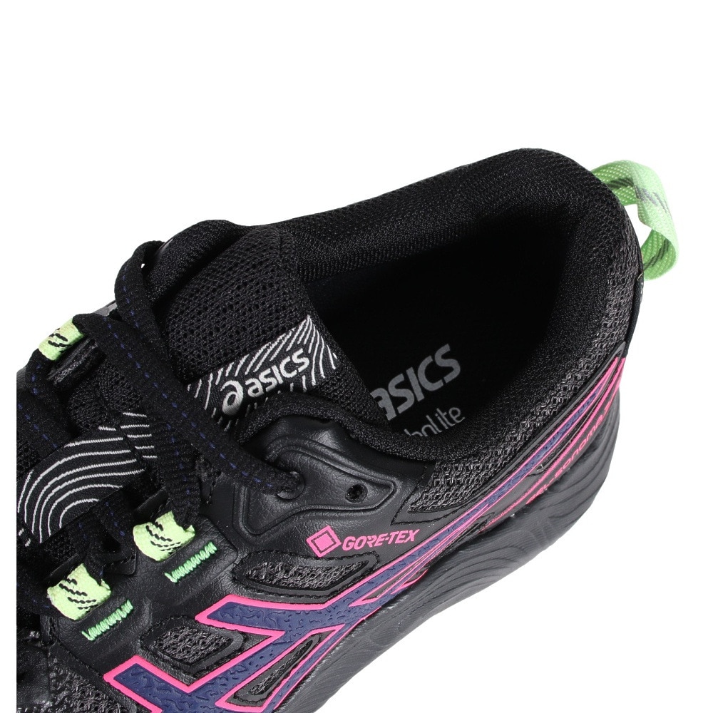 アシックス（ASICS）（レディース）ランニングシューズ  ゲル ソノマ 7 GTX グレー ネイビー 1012B414.020 スニーカー トレイルラン オフオード 防水 耐久性