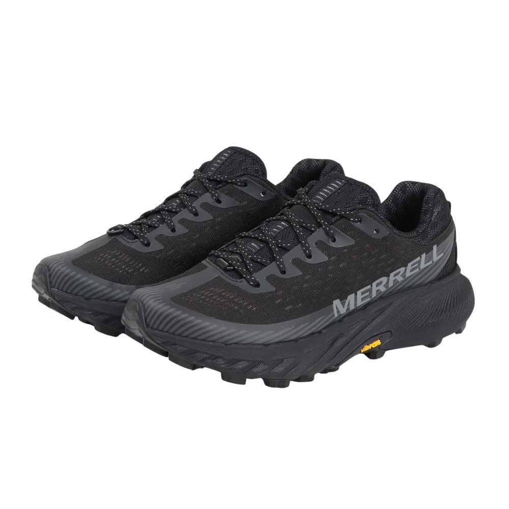 メレル（MERRELL）（レディース）ランニングシューズ トレランシューズ AGILITY PEAK5 J068090 BLKBLK