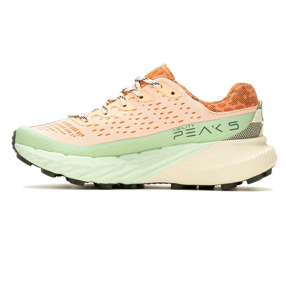 メレル（MERRELL）（レディース）ランニングシューズ トレランシューズ AGILITY PEAK5 J068168 PEACH