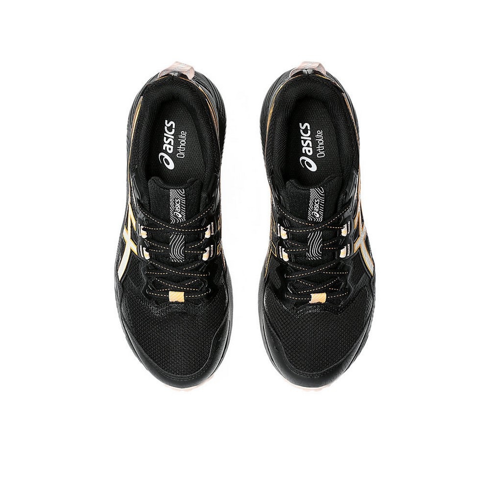 アシックス（ASICS）（レディース）ランニングシューズ ゲルソノマ 7 GTX ブラックピンク 1012B414.005 スニーカー トレランシューズ 