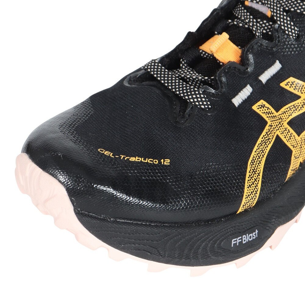 アシックス（ASICS）（レディース）ランニングシューズ ゲルトラブーコ12GTX ブラック ブラウン 1012B607.003 スニーカー トレランシューズ