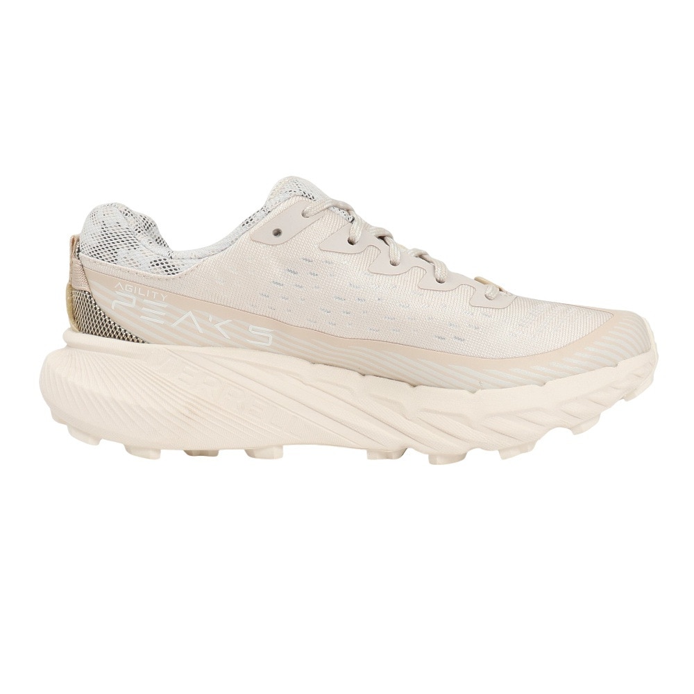 メレル（MERRELL）（レディース）ランニングシューズ トレランシューズ AGILITY PEAK 5 J068392 EGGSHELL