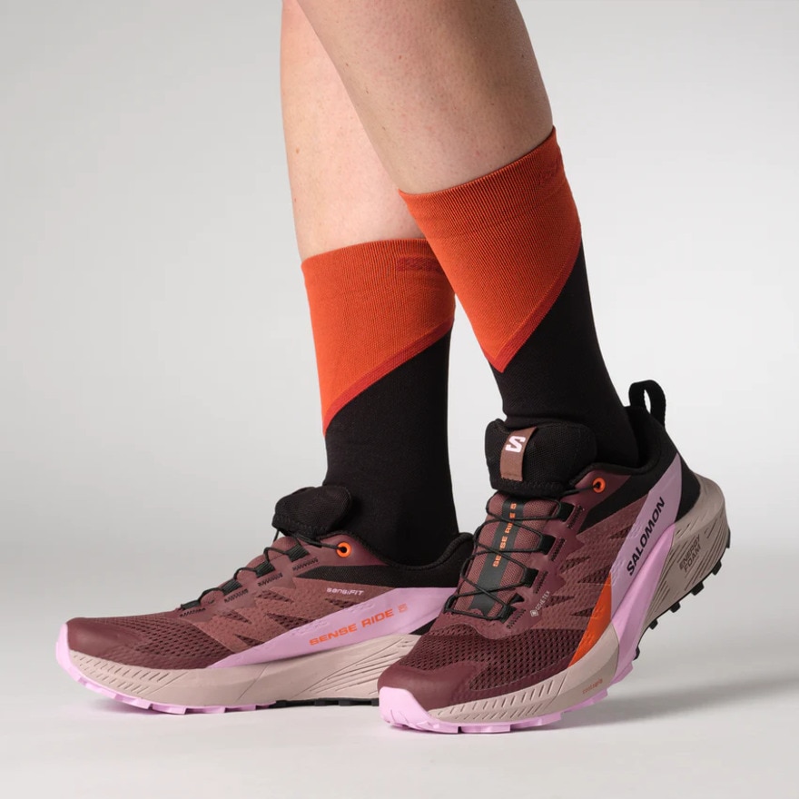 サロモン（SALOMON）（レディース）ランニングシューズ トレランシューズ SENSE RIDE 5 GORE-TEX L47592300