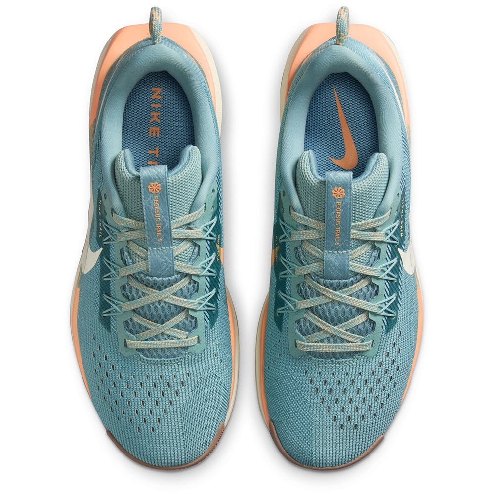 ナイキ（NIKE）（レディース）ランニングシューズ トレランシューズ ペガサス トレイル 5 サックス DV3865-010 スニーカー