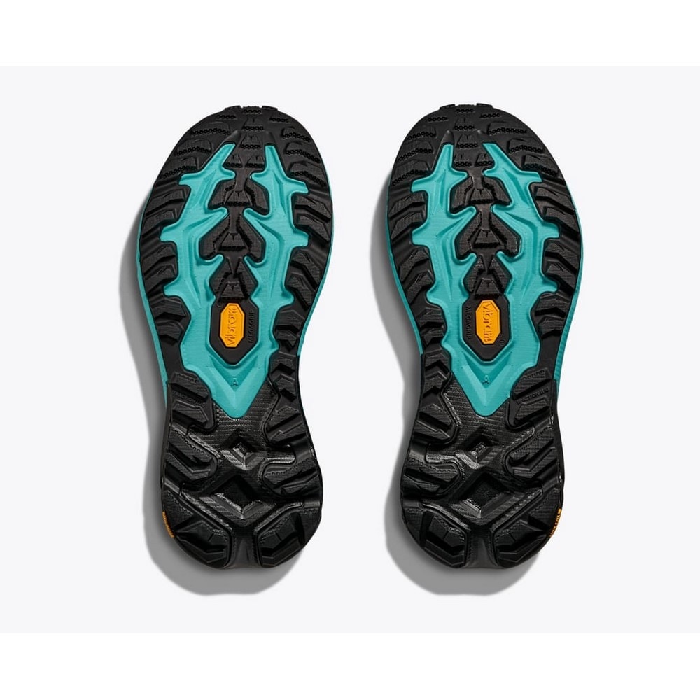 ホカ（HOKA）（レディース）ランニングシューズ トレランシューズ マファテ 5 ブルー ブラック 1168723-SWRD スニーカー