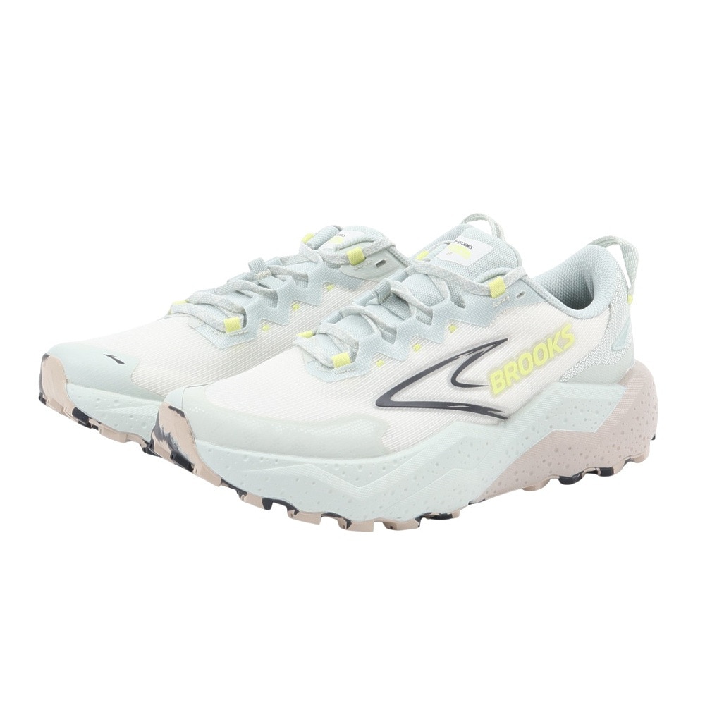 ブルックス（BROOKS）（レディース）ランニングシューズ トレランシューズ カルデラ 8 ライトグレー BMW4292 CHBLU スニーカー
